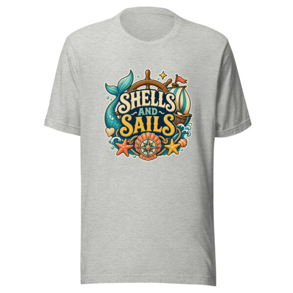 SHELLS AND SAILS Heartbeat-20260624-codex-fallback Graphic Tee mockup 11
