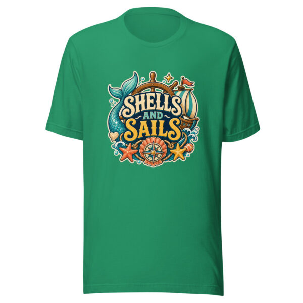 SHELLS AND SAILS Heartbeat-20260624-codex-fallback Graphic Tee mockup 15