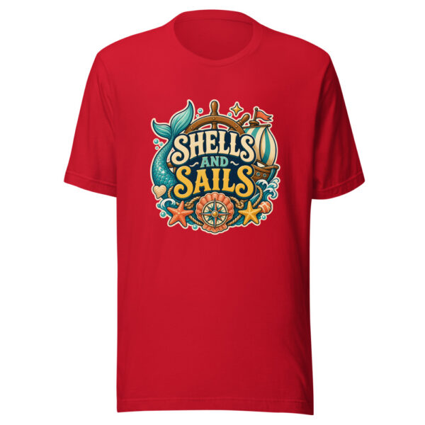SHELLS AND SAILS Heartbeat-20260624-codex-fallback Graphic Tee mockup 19