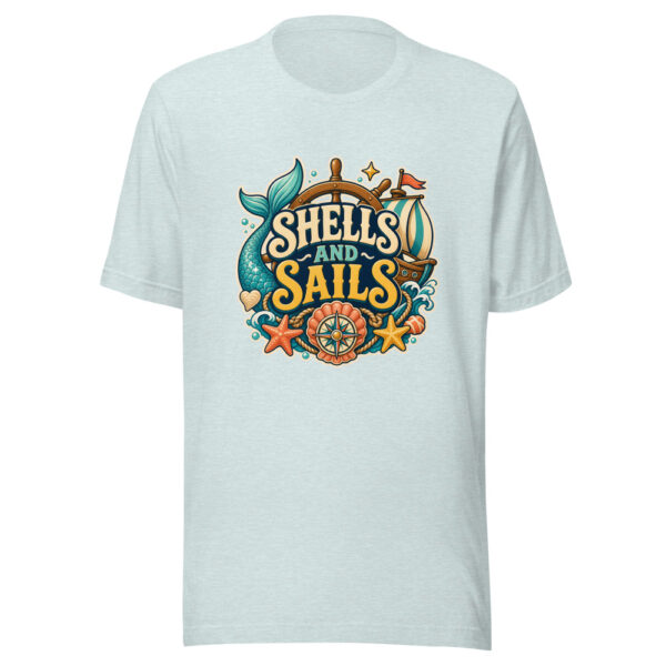 SHELLS AND SAILS Heartbeat-20260624-codex-fallback Graphic Tee mockup 22