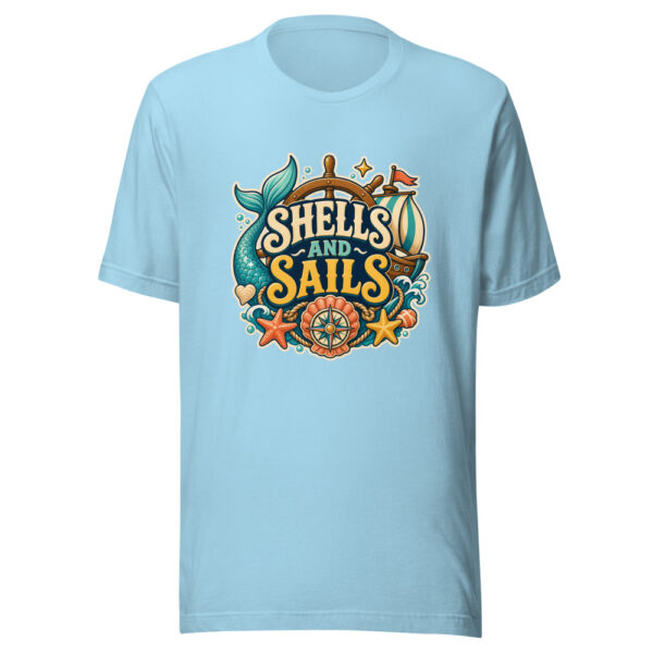 SHELLS AND SAILS Heartbeat-20260624-codex-fallback Graphic Tee mockup 4