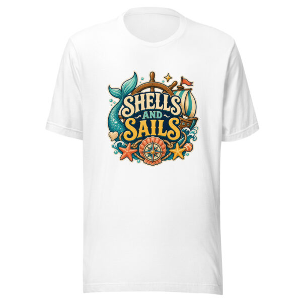 SHELLS AND SAILS Heartbeat-20260624-codex-fallback Graphic Tee mockup 8