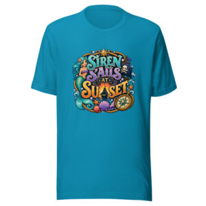 SIREN SAILS AT SUNSET Heartbeat-20260622-codex-fallback Graphic Tee mockup 1 SIREN SAILS AT SUNSET Heartbeat-20260622-codex-fallback Graphic Tee front view