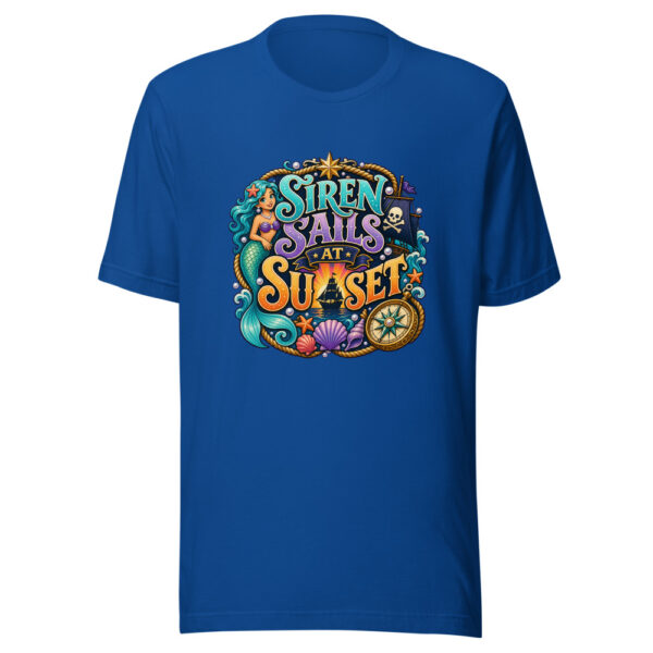 SIREN SAILS AT SUNSET Heartbeat-20260622-codex-fallback Graphic Tee mockup 3