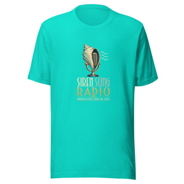 Siren Song Radio - Broadcasting From The Deep Siren-song-radio Graphic Tee mockup 1 Siren Song Radio - Broadcasting From The Deep Siren-song-radio Graphic Tee front view