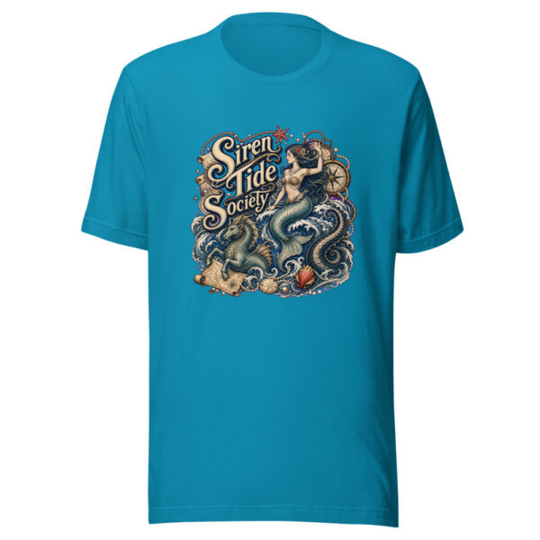 Siren Tide Society Graphic Tee mockup 2