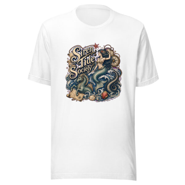 Siren Tide Society Graphic Tee mockup 8