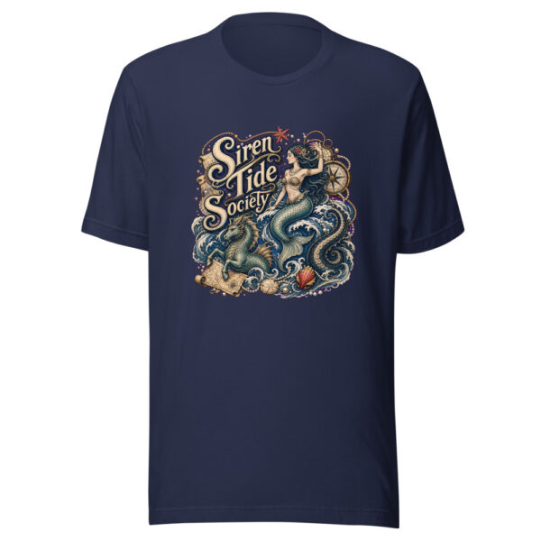 Siren Tide Society Graphic Tee mockup 9