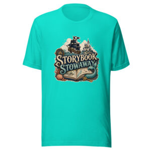 Storybook Stowaway Heartbeat-20260629T085650Z Graphic Tee front view
