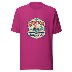 Storybook Stowaways Graphic Tee front view