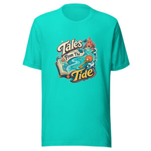 Tales From The Tide Graphic Tee mockup 1 Tales From The Tide Graphic Tee front view