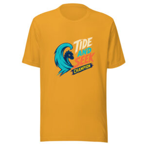 Tide And Seek Champion Graphic Tee mockup 1 Tide And Seek Champion Graphic Tee front view