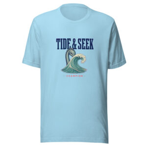Tide And Seek Champion Sea-serpent-tide-seek Graphic Tee front view