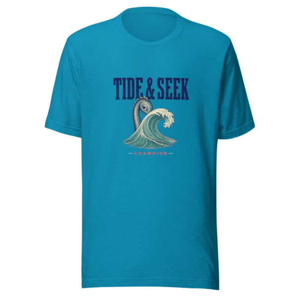 Tide And Seek Champion Sea-serpent-tide-seek Graphic Tee mockup 2 Tide And Seek Champion Sea-serpent-tide-seek Graphic Tee mockup 2