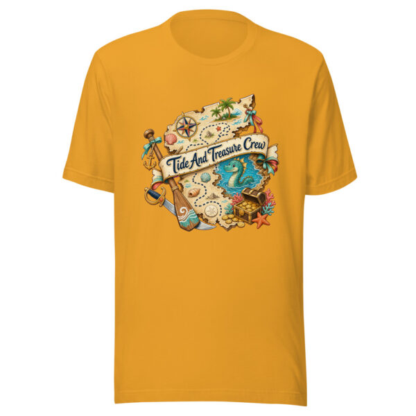 Tide And Treasure Crew Graphic Tee mockup 3 Tide And Treasure Crew Graphic Tee mockup 3