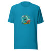 TIDE & SEEK — CHAMPION Coastal-cryptid-surf-pun Graphic Tee mockup 2