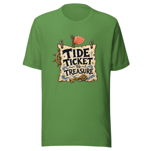 Tide Ticket To Treasure Graphic Tee mockup 16
