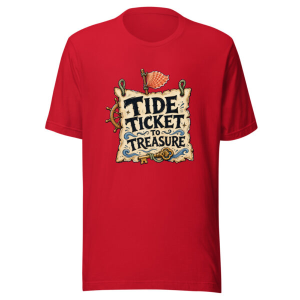 Tide Ticket To Treasure Graphic Tee mockup 19