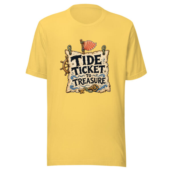 Tide Ticket To Treasure Graphic Tee mockup 20