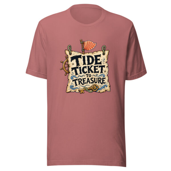 Tide Ticket To Treasure Graphic Tee mockup 21