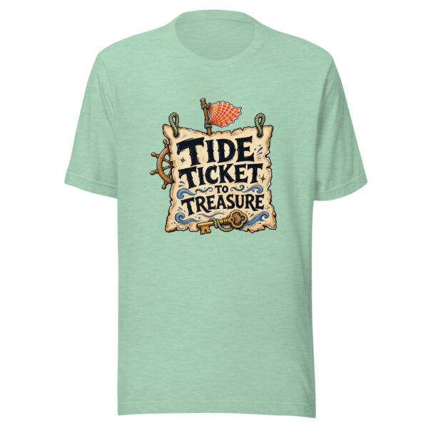 Tide Ticket To Treasure Graphic Tee mockup 24