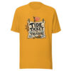 Tide Ticket To Treasure Graphic Tee mockup 4