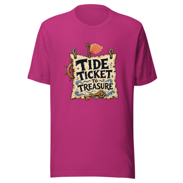 Tide Ticket To Treasure Graphic Tee mockup 5