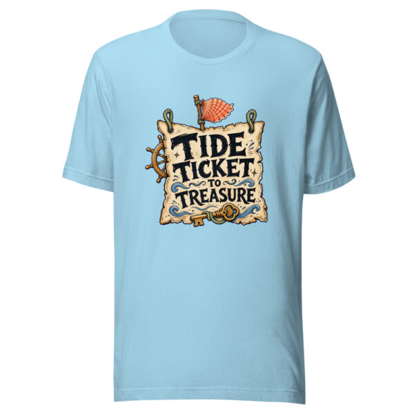 Tide Ticket To Treasure Graphic Tee mockup 6