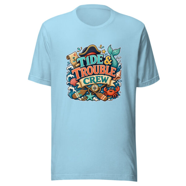 TIDE & TROUBLE CREW Heartbeat-20260623-codex-fallback Graphic Tee front view