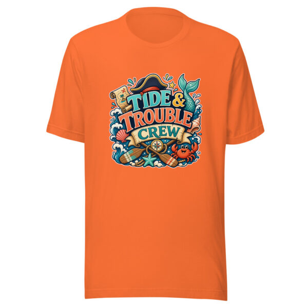 TIDE & TROUBLE CREW Heartbeat-20260623-codex-fallback Graphic Tee mockup 17