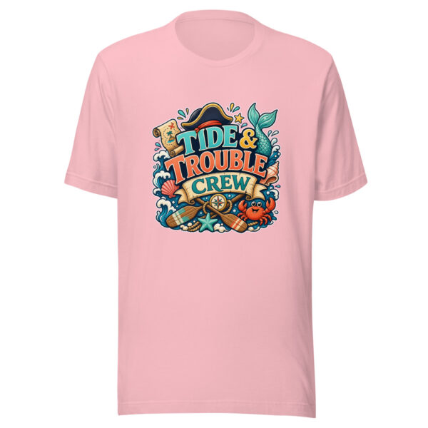 TIDE & TROUBLE CREW Heartbeat-20260623-codex-fallback Graphic Tee mockup 18