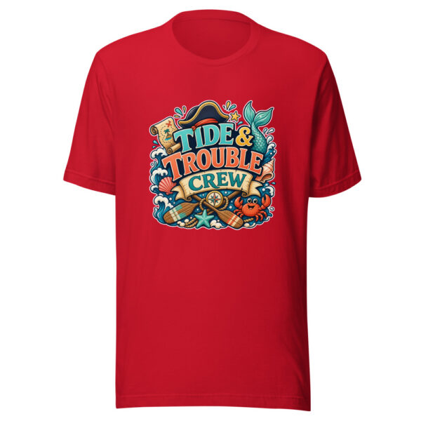 TIDE & TROUBLE CREW Heartbeat-20260623-codex-fallback Graphic Tee mockup 19