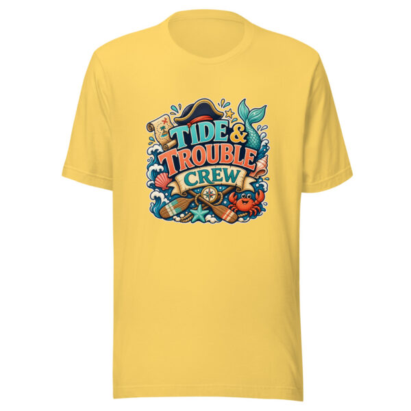 TIDE & TROUBLE CREW Heartbeat-20260623-codex-fallback Graphic Tee mockup 20