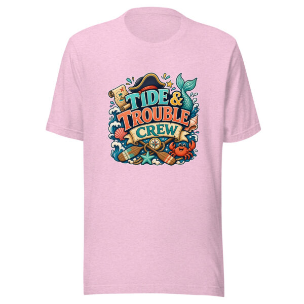 TIDE & TROUBLE CREW Heartbeat-20260623-codex-fallback Graphic Tee mockup 23