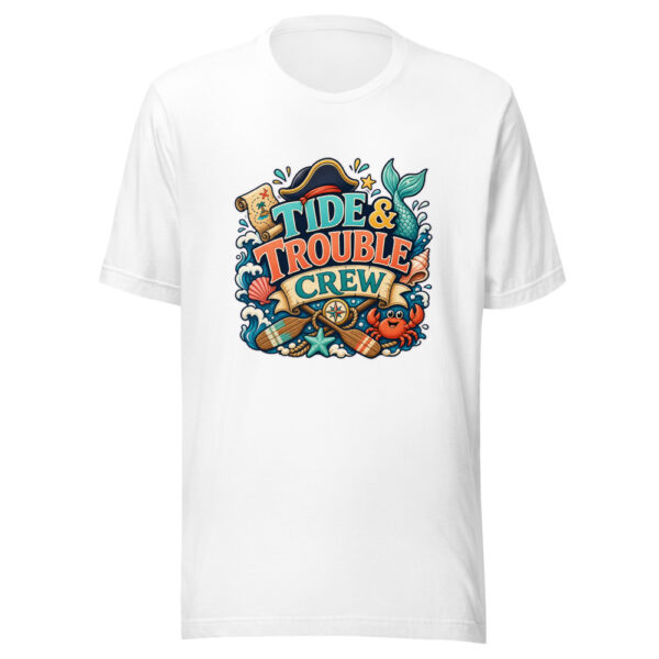 TIDE & TROUBLE CREW Heartbeat-20260623-codex-fallback Graphic Tee mockup 8