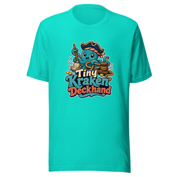 Tiny Kraken Deckhand Heartbeat-20260630T231656Z Graphic Tee mockup 1 Tiny Kraken Deckhand Heartbeat-20260630T231656Z Graphic Tee front view