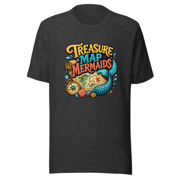 Treasure Map Mermaids Graphic Tee mockup 12 Treasure Map Mermaids Graphic Tee mockup 12