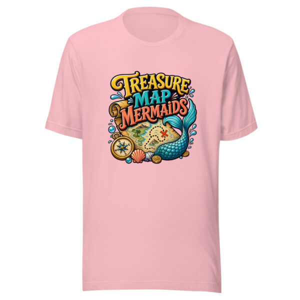 Treasure Map Mermaids Graphic Tee mockup 18 Treasure Map Mermaids Graphic Tee mockup 18