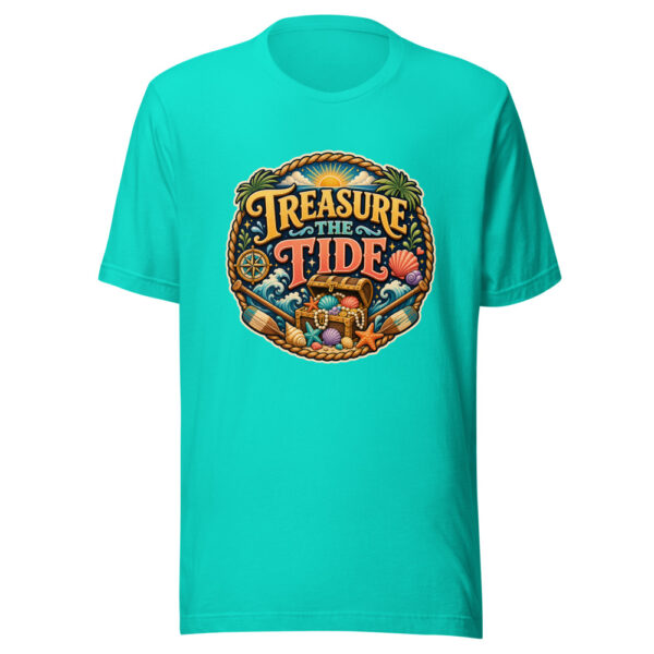 TREASURE THE TIDE Heartbeat-20260623-codex-fallback Graphic Tee mockup 3