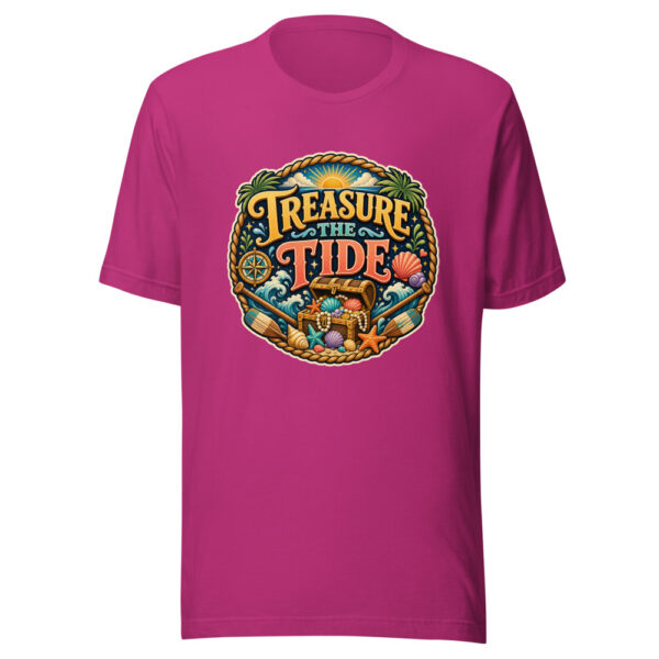 TREASURE THE TIDE Heartbeat-20260623-codex-fallback Graphic Tee mockup 5