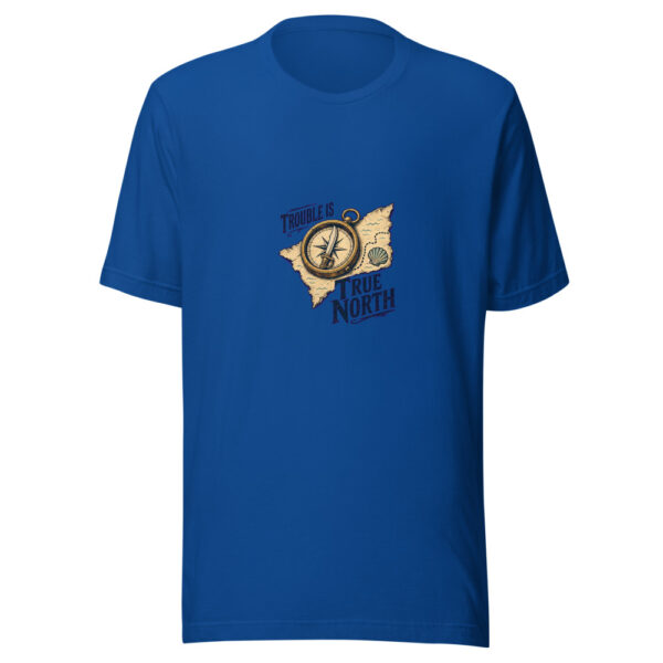 Trouble Is True North Trouble-true-north Graphic Tee mockup 1 Trouble Is True North Trouble-true-north Graphic Tee front view