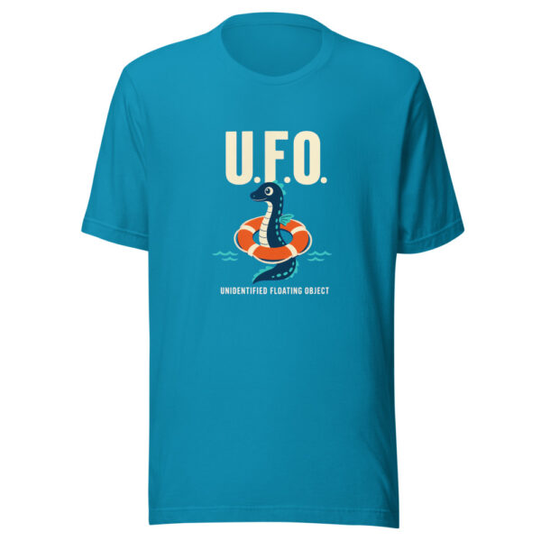 U.F.O. Unidentified Floating Object Unidentified-floating-object Graphic Tee mockup 2