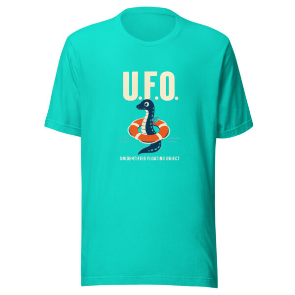 U.F.O. Unidentified Floating Object Unidentified-floating-object Graphic Tee mockup 3