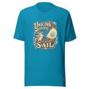 Unicorn Hoisted The Sail Heartbeat-20260629T204141Z Graphic Tee mockup 1 Unicorn Hoisted The Sail Heartbeat-20260629T204141Z Graphic Tee front view