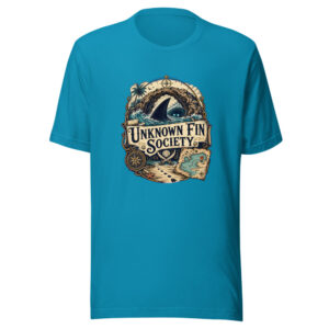 Unknown Fin Society Graphic Tee mockup 1 Unknown Fin Society Graphic Tee front view