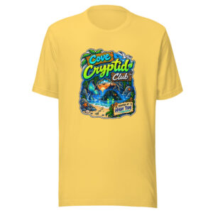 Cove Cryptid Club Graphic Tee front view