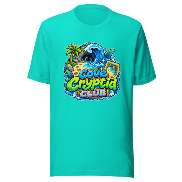 Cove Cryptid Club Graphic Tee mockup 3 Cove Cryptid Club Graphic Tee mockup 3