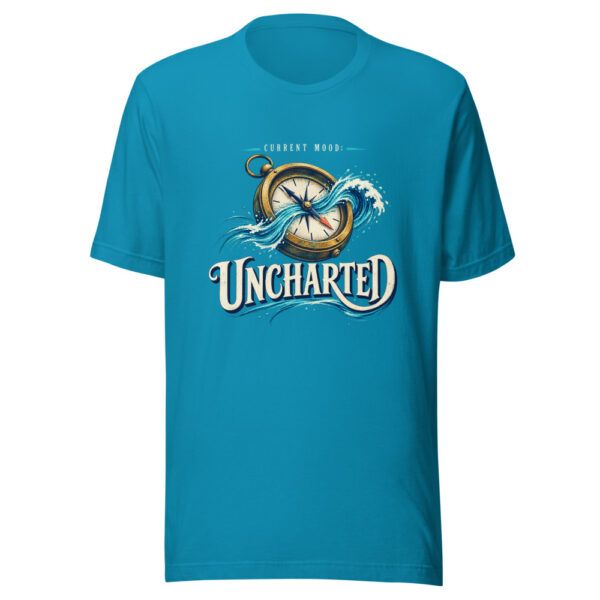Current Mood: Uncharted Current-mood-uncharted Graphic Tee mockup 2