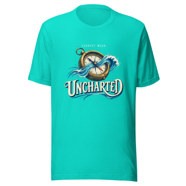Current Mood: Uncharted Current-mood-uncharted Graphic Tee mockup 3