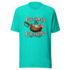 Cutlass & Coconuts Graphic Tee mockup 3